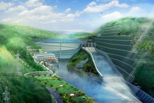 崇明老挝南塔河1号水电站项目